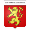 Stickers coat of arms Saint-Bonnet-de-Salendrinque adhesive sticker