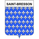 Bazas Sticker wappen, gelsenkirchen, augsburg, klebender aufkleber