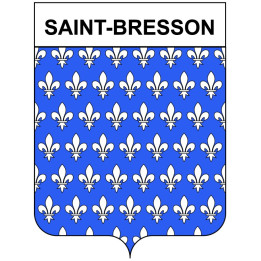 Stickers coat of arms Bazas adhesive sticker