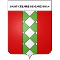 Saint-Césaire-de-Gauzignan 30 ville Stickers blason autocollant adhésif