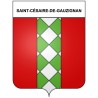 Stickers coat of arms Bazas adhesive sticker