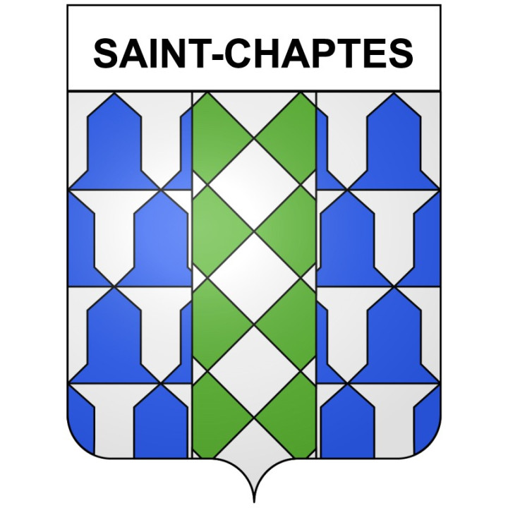 Stickers coat of arms Bazas adhesive sticker