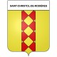 Saint-Christol-de-Rodières 30 ville Stickers blason autocollant adhésif