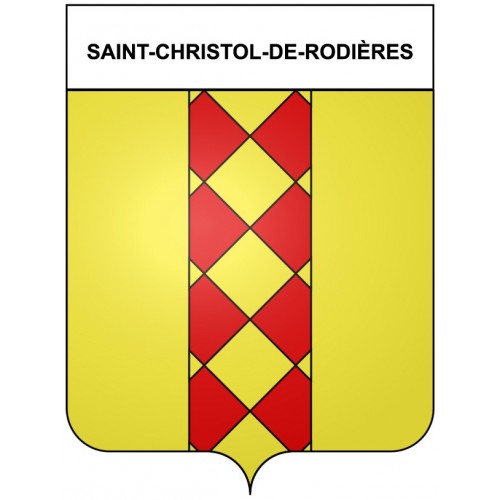 Stickers coat of arms Bazas adhesive sticker