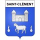 Saint-Clément 30 ville Stickers blason autocollant adhésif