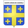 Sainte-Croix-de-Caderle 30 ville Stickers blason autocollant adhésif