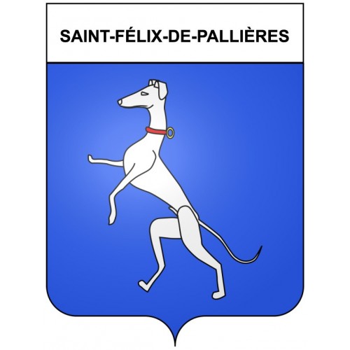 Saint-Félix-de-Pallières 30 ville Stickers blason autocollant adhésif