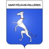 Saint-Félix-de-Pallières 30 ville Stickers blason autocollant adhésif