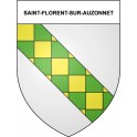 Saint-Florent-sur-Auzonnet 30 ville Stickers blason autocollant adhésif