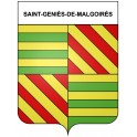 Saint-Geniès-de-Malgoirès 30 ville Stickers blason autocollant adhésif