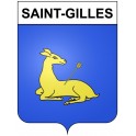 Saint-Gilles 30 ville Stickers blason autocollant adhésif