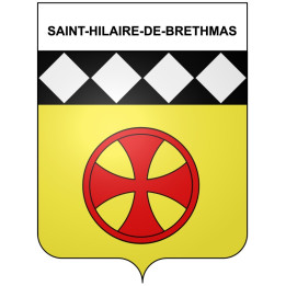 Stickers coat of arms Bazas adhesive sticker