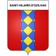 Saint-Hilaire-d'Ozilhan 30 ville Stickers blason autocollant adhésif