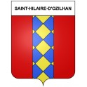 Stickers coat of arms Bazas adhesive sticker