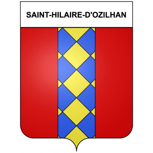 Stickers coat of arms Bazas adhesive sticker