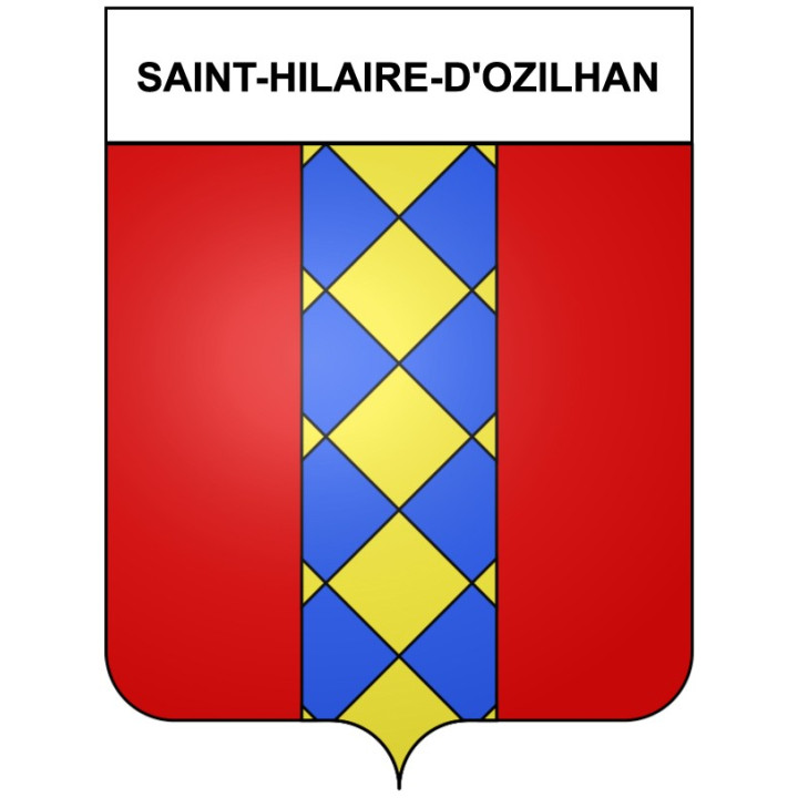 Stickers coat of arms Bazas adhesive sticker