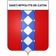 Stickers coat of arms Bazas adhesive sticker