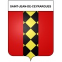 Saint-Jean-de-Ceyrargues 30 ville Stickers blason autocollant adhésif