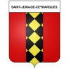 Saint-Jean-de-Ceyrargues 30 ville Stickers blason autocollant adhésif
