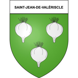 Saint-Jean-de-Valériscle 30 ville Stickers blason autocollant adhésif