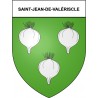 Saint-Jean-de-Valériscle 30 ville Stickers blason autocollant adhésif