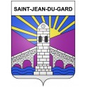 Stickers coat of arms Bazas adhesive sticker