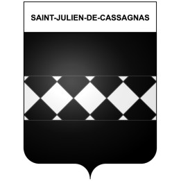 Saint-Julien-de-Cassagnas 30 ville Stickers blason autocollant adhésif