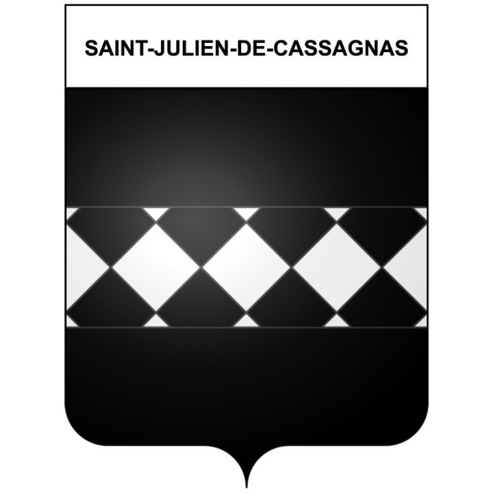Stickers coat of arms Bazas adhesive sticker