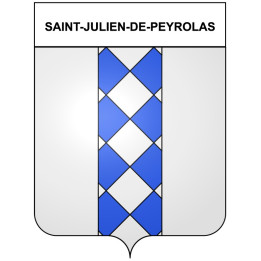 Stickers coat of arms Bazas adhesive sticker