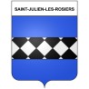 Saint-Julien-les-Rosiers 30 ville Stickers blason autocollant adhésif