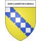 Saint-Laurent-de-Carnols 30 ville Stickers blason autocollant adhésif