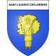 Stickers coat of arms Bazas adhesive sticker