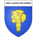 Stickers coat of arms Bazas adhesive sticker