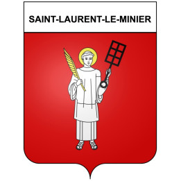 Stickers coat of arms Bazas adhesive sticker