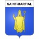 Saint-Martial 30 ville Stickers blason autocollant adhésif