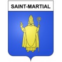 Stickers coat of arms Bazas adhesive sticker