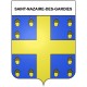 Saint-Nazaire-des-Gardies 30 ville Stickers blason autocollant adhésif