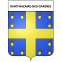 Stickers coat of arms Bazas adhesive sticker