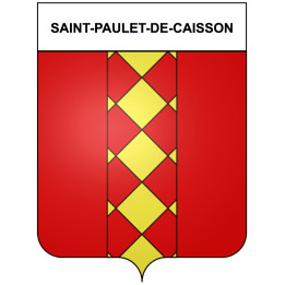 Stickers coat of arms Bazas adhesive sticker