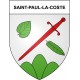 Stickers coat of arms Bazas adhesive sticker