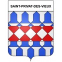 Stickers coat of arms Bazas adhesive sticker