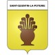 Saint-Quentin-la-Poterie 30 ville Stickers blason autocollant adhésif