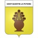 Stickers coat of arms Bazas adhesive sticker