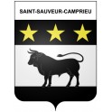 Saint-Sauveur-Camprieu Sticker wappen, gelsenkirchen, augsburg, klebender aufkleber