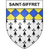 Saint-Siffret 30 ville Stickers blason autocollant adhésif