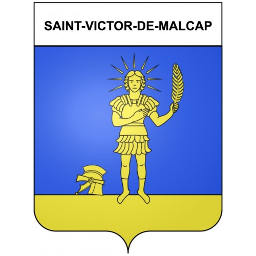 Saint-Victor-de-Malcap 30 ville Stickers blason autocollant adhésif