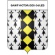 Stickers coat of arms Bazas adhesive sticker