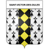 Stickers coat of arms Bazas adhesive sticker