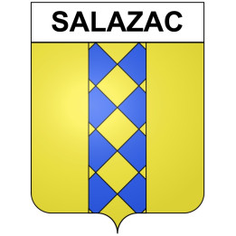 Stickers coat of arms Bazas adhesive sticker