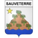 Sauveterre 30 ville Stickers blason autocollant adhésif